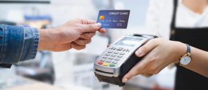 PCI Compliance Image, Hand Holding Credit Card