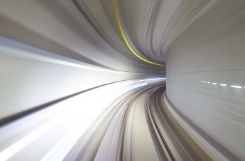blurred tunnel